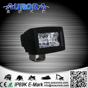 Фара LED 10W 2CREE диода (Aurora) рабочий свет.