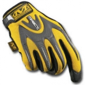 Перчатки Mechanix M-Pact, цвет: желт, размер - XL